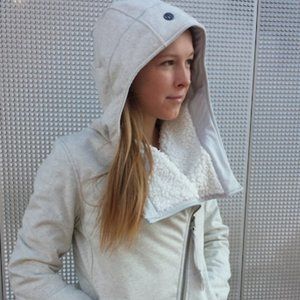 Lululemon Cozy Up Buttercup Hooded Jacket
